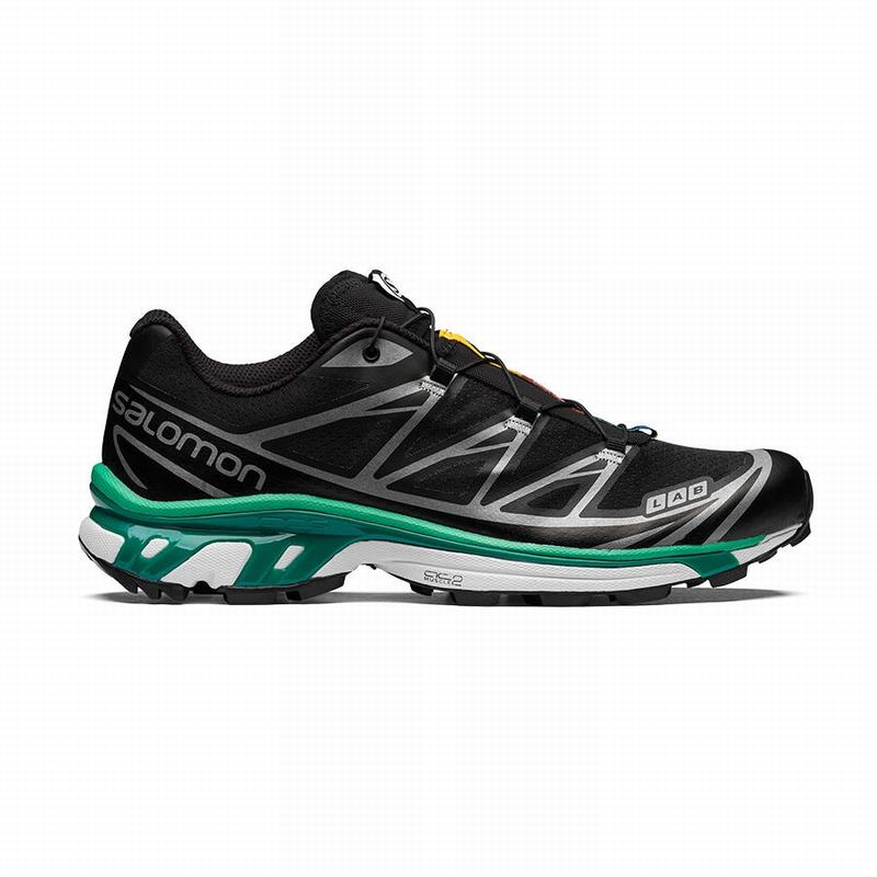 Salomon Singapore Mens Trail Running Shoes - XT-6 Black/White | 85391-TNBY